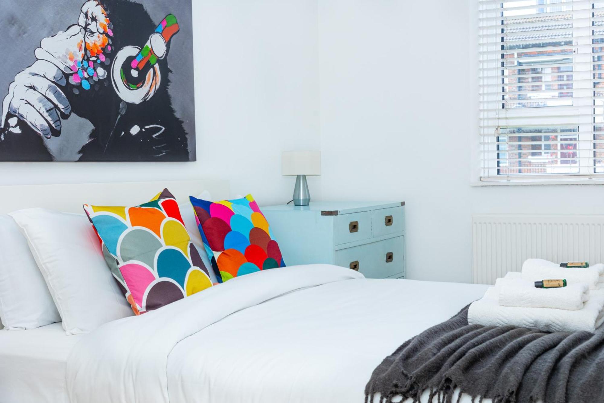 Bright Modern 1 Bedroom Flat, 5 Min To Vauxhall St London Eksteriør billede