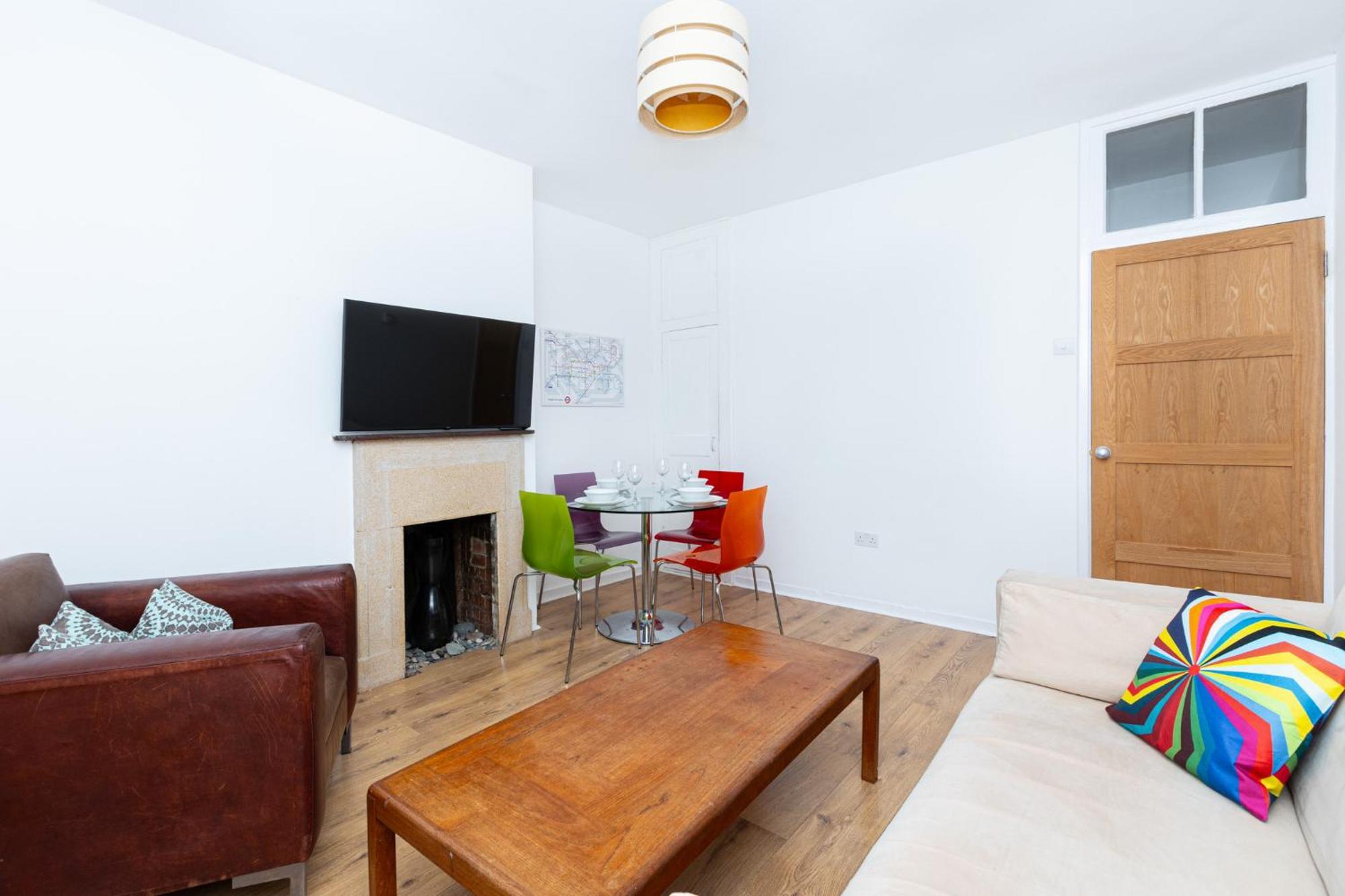 Bright Modern 1 Bedroom Flat, 5 Min To Vauxhall St London Eksteriør billede